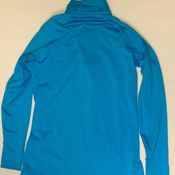 Nike Blue Quaterzip athletic top - Picture 3 of 3